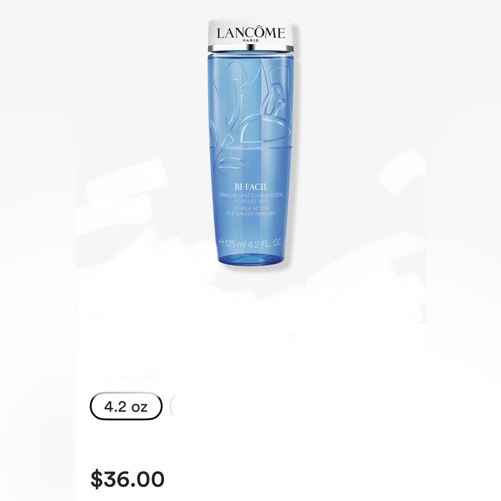 Lancome Bi Facil Double-Action Eye Makeup Remover (4.2 oz) NWT